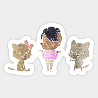 Happy cat Sticker